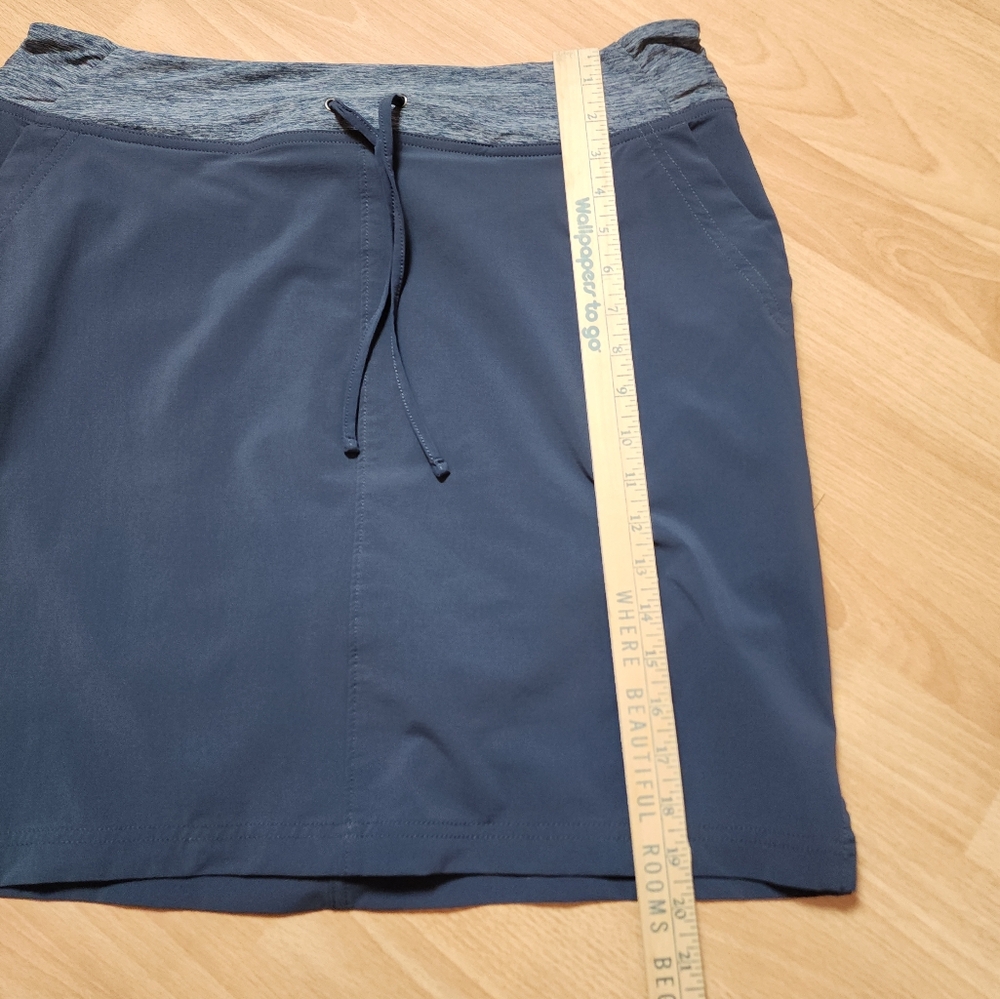 Duluth Blue Armachillo Cooling Pull-on Skort Women's Size 12 - Picture 10 of 16